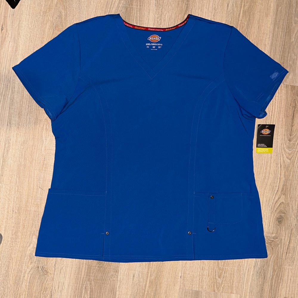 Dickies Xtreme stretch scrub top sz 2X